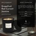 thumbnail image 4 of 55oz Grapefruit | Red Currant | Jasmine Candle (Inspired by Marriott Hotel&reg;), 4 of 9