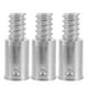 thumbnail image 1 of Puntas roscadas de Metal para varillas de escoba, piezas de conector de poste de escoba, mangos de cepillo, Conector de rosca de poste de escoba de Metal de repuesto, 3 uds., 1 of 6