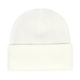 thumbnail image 2 of Yuelianxi Satin Lined Beanie for Women Knit Satin Lined Winter Hats for Women Silk Lined Beanie Cap Warm Beanie Hat White, 2 of 8