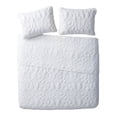 thumbnail image 1 of VCNY Home Shore Blanc Couette de Lit Réversible 3 Pièces et Ensemble de 2 Coussins, Grand, 1 of 5
