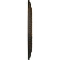 thumbnail image 4 of Ekena Millwork 18"OD x 3 3/8"ID x 7/8"P Oldham Ceiling Medallion (Fits Canopies up to 8 5/8"), Hand-Painted Rust, 4 of 6