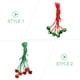 thumbnail image 2 of EeaseMX 12 piezas de collar de campana de Navidad, colgante de campana de Navidad, colgante de campana de árbol de Navidad, 2 of 7