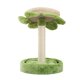 thumbnail image 1 of Árbol rascador estable para gatos con cuerda de sisal, centro de actividades para gatitos, alfombras y sofá. Verde, 1 of 5