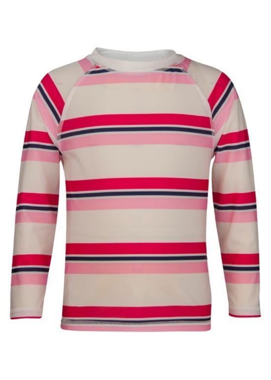 Snapper Rock Neon Pink Long Sleeve Rash Top