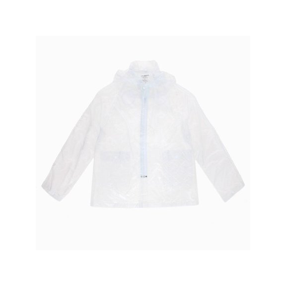 Augusta Youth Clear PVC Reusable Waterproof Rain Jacket