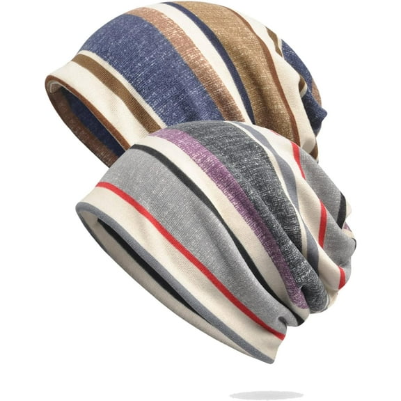 YooGuoGuo Women's Chemo Caps Cancer Headwear Slouchy Beanie Hat Baggy Skull Sleep Cap Scarf