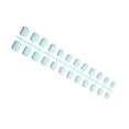 thumbnail image 1 of Dalazy Square Fake Nail Set Classic Scratch Resistant Artificial Press-on Fingernails Full Cover Strong Viscosity Manicure Stickers Type 1 Type 14, 1 of 6