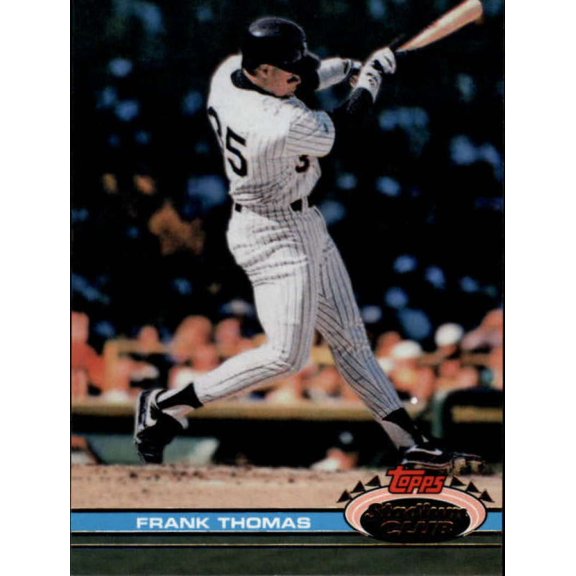 Collectible 2019 Topps Iconic Card Reprints #ICR-47 Frank Thomas Chicago White Sox MLB Baseball Trading Card