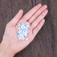 thumbnail image 4 of RUNROTOO 800Pack Loose Sequins Bright White PVC Decoration for Clothing Craft Decoration, 4 of 4