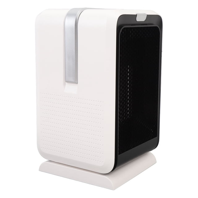 Chauffage Électrique Portable, Chauffage Rapide de Bureau Petit avec Télécommande pour Chambre Bureau, 2 Réglages de Chaleur, Répartition de Chaleur Grand Angle à 90 Degrés