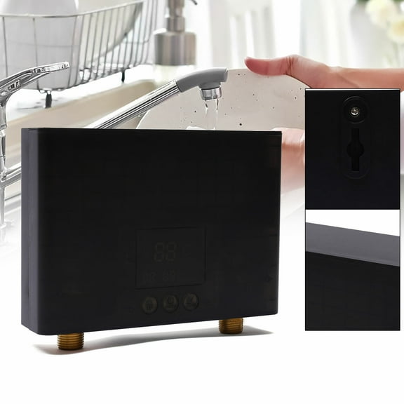 Kitchen Bathroom 110V Instant Electric Tankless Hot Water Heater Shower Boiler