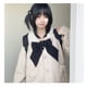 thumbnail image 5 of Minnieouse Cárdigan de polipropileno para mujer, suéter tejido de tamaño libre de estilo japonés con patrón de corazón y cuello en V Abrigos y chamarras, 5 of 6