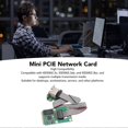 thumbnail image 4 of Mini PCIE Network Card, Stable and High Speed 2.5GHz Wireless RJ45 Ethernet Adapter for Desktop Server and Workstation, 4 of 4