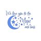 thumbnail image 1 of Pegatina de Espejo Acrílico Xihbxyly Letras E Inglés y Estrellas tridimensionales, 1 of 1