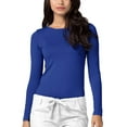 thumbnail image 2 of Adar Underscrubs for Women Multi Color 3 Pack - Long Sleeve Underscrub Comfort Tee, 2 of 6