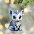 thumbnail image 1 of 1pc Christmas Tree Ornament 2024 Christmas Ornament 2024 Acrylic Christmas Pendant Hanging Ornaments For For Christmas Tree Holidays Party Car Home Decor, 1 of 8
