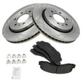 thumbnail image 2 of TRQ Front Brake Pad & Rotor Kit Brake Pads Brake Rotor Semi-Metallic Fits Select 2010-2017 Ford Expedition F-150 2011-2017 Lincoln Navigator, 2 of 5