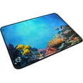 thumbnail image 2 of SKYSONIC Underwater Coral Reef Area Rug Pad 23.6x15.7 inch, 100% Light Weight Polyester Fabric for Living Bedroom, 2 of 5
