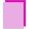 Geographics, GEO27125, Royal Brites Dual Color Foam Board, 5 / Carton, Fluorescent Pink