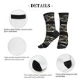 thumbnail image 5 of Women's Men's America Camouflage Flag Colorful Novelty Pattern Crew Athletic Socks, 5 of 7