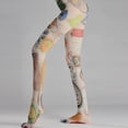thumbnail image 4 of ZLight Polyester Colorful And Playful Womens Funky Printed Tights Burst Of Fun In Wardrobe Jumpsuit Patterned Tights Sweet 1, 4 of 6