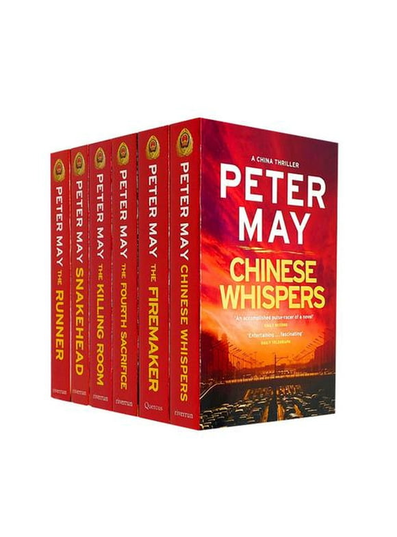 Peter May China Thrillers Collection 6 Books Set Chinese Whispers, The Firemaker