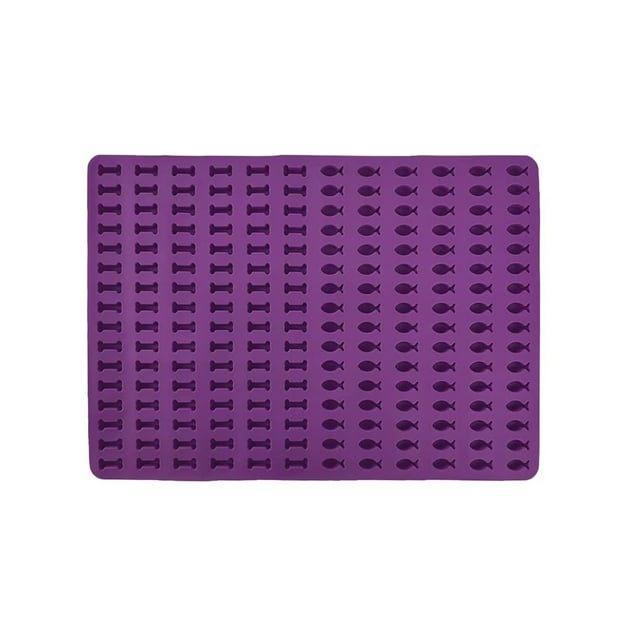 Hinati Offre à Durée Limitée Tapis en Silicone Polyvalent en Formes de Poisson Tapis de Cuisson Violet Plaque de Cuisson Antiadhésive de Qualité Supérieure Cuisson Compatible Lave-Vaisselle pour Four, Moule Antiadhésif Non Toxique et Facile à Nettoyer
