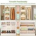 thumbnail image 5 of Aheaplus 4.6 FT (56") Closet Organizer System with Drawers & Shelves, Free Standing Reach-in Tower for Small Walk-in Closets, 1200+ LBS Max Load, White, 5 of 5