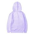 thumbnail image 4 of WOYY Toddler Girl's Hoodie Letter Bow Print Hooded Sweatshirt Pullover Top, Sizes 4-5T, 4 of 4