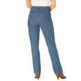 Woman Within Women's Plus Size Perfect Relaxed Cotton Jean