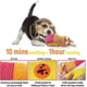 thumbnail image 3 of Juguete interactivo para perros, juguete para perros, juguete para perros con sonido, alivio del estrés, peluche interactivo, regalo, 3 of 5