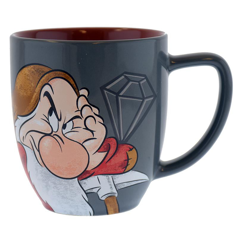 Disney Parks Grumpy Portrait Ceramic Coffee Mug New