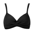 thumbnail image 3 of Women's Underwire Bikini Top Push Up Swim Top Bra Nylon Spandex for Vacations, 3 of 4
