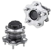 QJZ [2-Pack/Pair] 512533 - REAR Wheel Hub Bearing Assembly Compatible with 2015-2017 Chevrolet City Express, 2013-2015 Nissan NV200