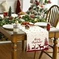 thumbnail image 4 of Upgraded Trees Snowflakes Christmas Table Runner Winter Christmas Holiday Kitchen And Dining Table Decoration Indoor And Outdoor Home Party Decoration 13 X 72 Inches L, 4 of 7