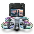 thumbnail image 4 of Pyaiiner Drone with 4.5Inch Screen Remote Control Brushless Motor and Cool LED Lights Drones 2.4G RC Quadcopter Altitude Hold Obstacle Avoidance for Kids Adults, 4 of 9