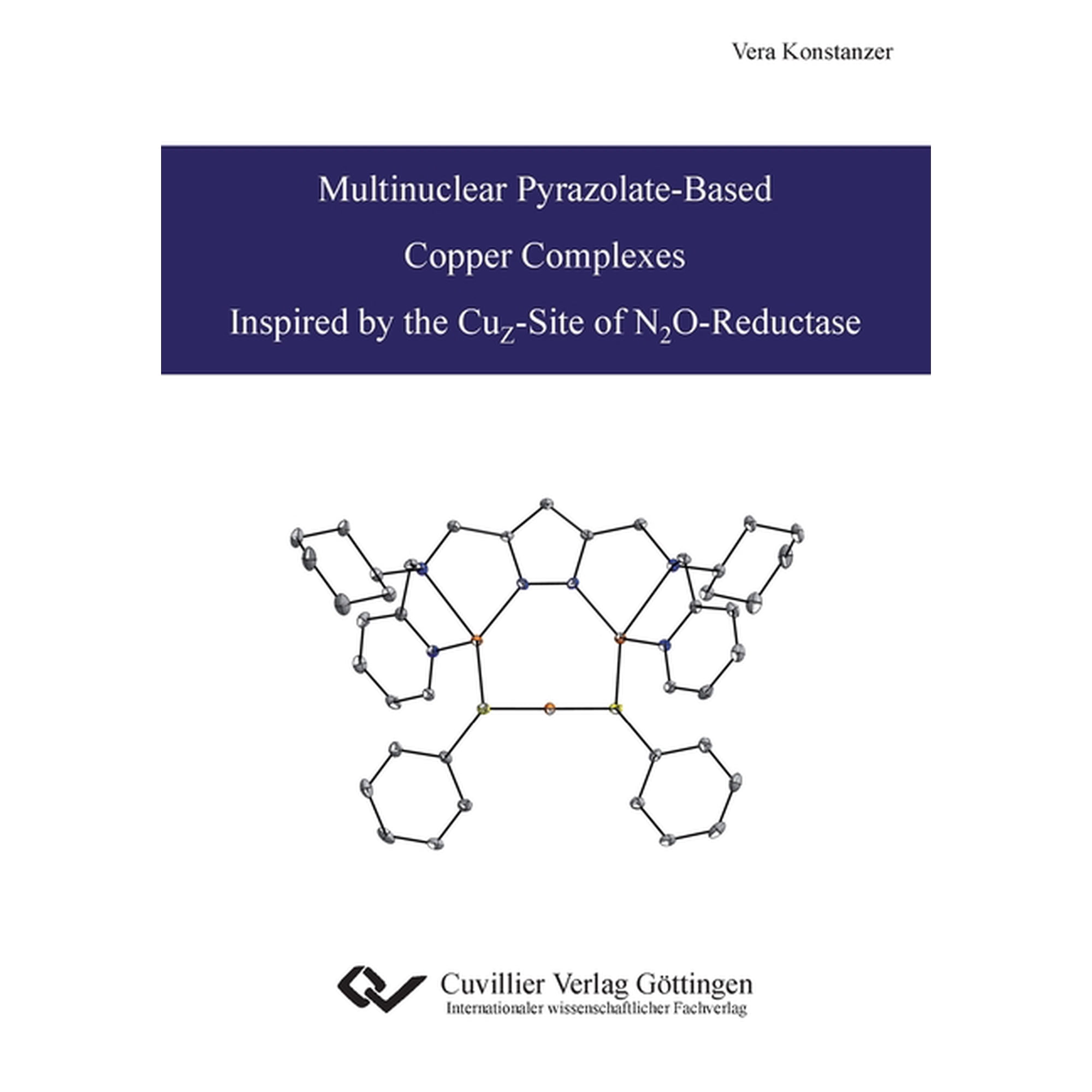 Multinuclear Pyrazolate-Based Copper Complexes Inspired by the CuZ-Site of N2O-Reductases (Paperback)