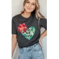 thumbnail image 7 of Blooming Cactus Stuck on You Valentine Graphic Tee T-Shirt, 7 of 7