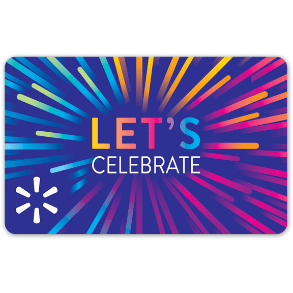 Let's Celebrate Walmart Gift Card