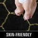 thumbnail image 3 of Alfombra TWINNIS Shaggy Push de 152 x 24 cm, color negro y dorado, 3 of 9