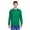 Green, variant on 4930 HD Cotton 100% Cotton Long Sleeve T-Shirt