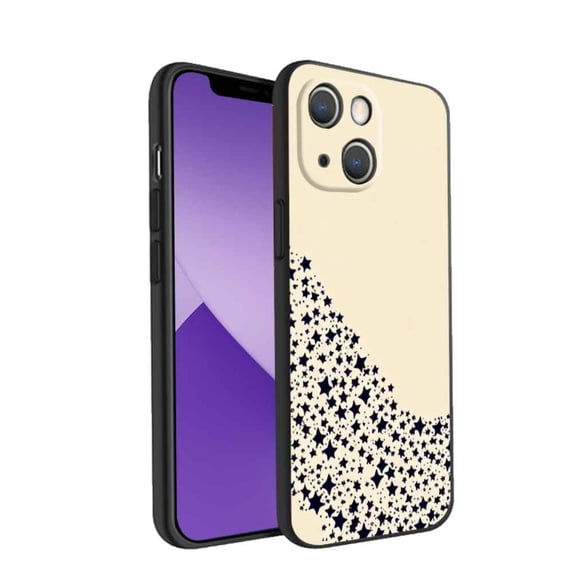 Stars-306 Phone Case, Degined for iPhone 14 Case Men Women, Flexible Silicone Shockproof Case for iPhone 14