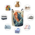 thumbnail image 4 of Wolf Laundry Hamper Medium Storage Basket/Toy Organizer/Dirty Clothes Bucket, 4 of 5