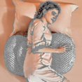 thumbnail image 2 of Pregnancy Pillow Maternity Side Sleeping Pillow, Support For Back Hips Legs Belly, 2 of 5