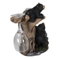 thumbnail image 6 of Ebros 10"H Climbing Black Bear Liquor Wine Glasses and Bottle Holder Figurine, 6 of 9