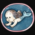 thumbnail image 2 of CafePress - Mermaid Brunette Maternity Dark T Shirt - Maternity Dark T-Shirt, 2 of 3