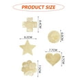 thumbnail image 2 of 10 Pairs Nipple Breast Covers Disposable Breast Pasties Self Adhesive Invisible Pasties for Women Girls-skin colour, 2 of 5