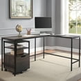 thumbnail image 6 of OSP Home Furnishings Contempo L-shaped Desk in Ozark Ash finish, 6 of 10