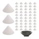 thumbnail image 2 of 50 Clavos para Horno de Cerámica, Zancos para Horno de Cerámica, Resistentes A Altas Temperaturas Hasta 132 °C, Pernos de Cocción de Óxido de Aluminio Reutilizables., 2 of 5