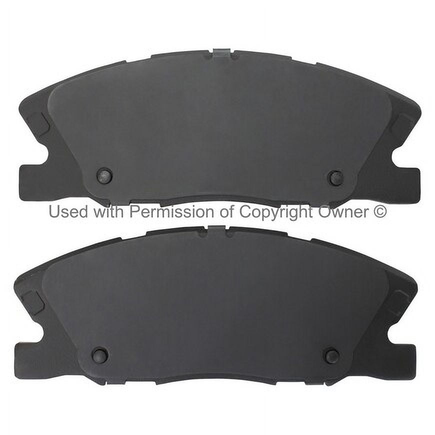 Mpa Electrical 1003-1767M Quality Built Disc Brake Pad Set   Black Series,